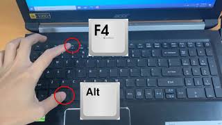 How to restart Acer laptop using keyboard