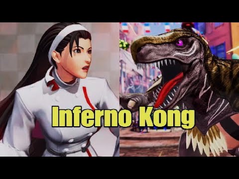 The King of Fighters XV Inferno Kong (Robert Dinosaur Antonov) Vs Sulian Lamu (Kyo Chizuru Iori)