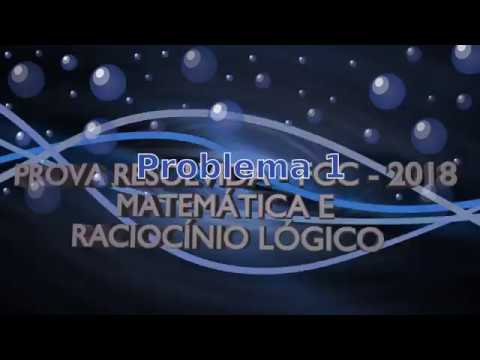 Prova de concurso resolvida,  Matemática e Raciocínio lógico, Fundação Carlos Chagas - Parte 1