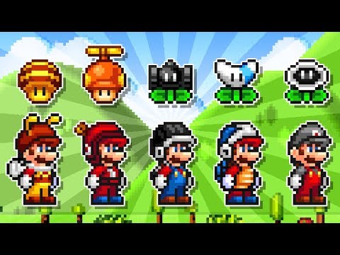Super Mario Unimaker 1.S.2 - All Power-Ups!
