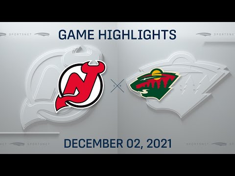 NHL Highlights | Devils vs. Wild - Dec. 2, 2021