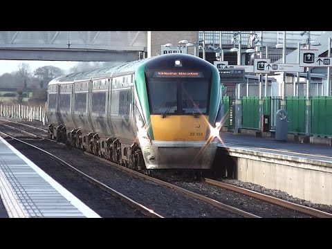IE 22000 Class Intercity Train number 22133 - Hazelhatch & Celbridge