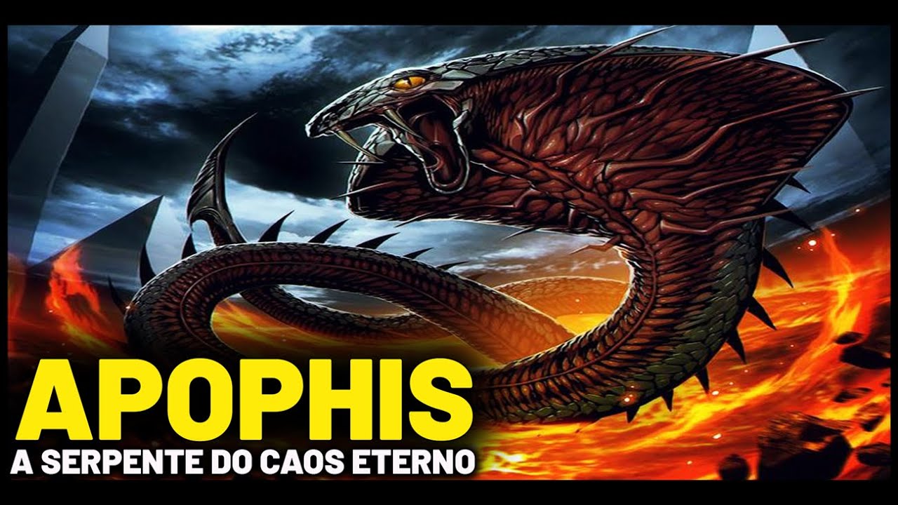 APOPHIS - A SERPENTE DO CAOS ETERNO-MITOLOGIA EGÍPCIA