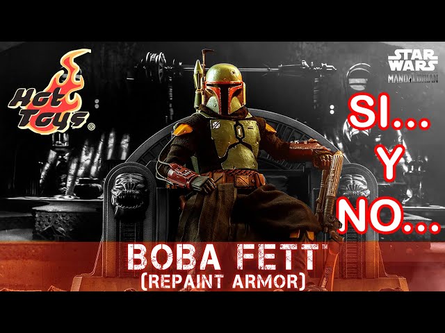 Vídeo relacionado con The Mandalorian 12 Inch Action Figure 1/6 Scale - Boba Fett (Repaint Armor) and Throne Hot Toys 90885