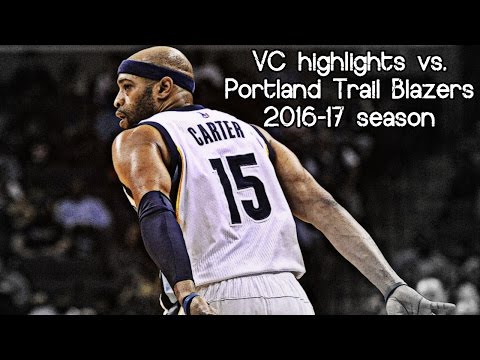 Vince Carter 11 pts & 5 reb vs. Trail Blazers (NBA RS 2016/2017) - 06.11.2016