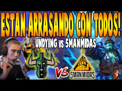 UNDYING vs 5MAN MIDAS [BO3] - Están Arrasando con Todos! - DPC NA 2021 UPPER DIVISION DOTA 2
