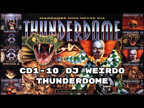 Thunderdome DJ Weirdo Megamix CD1-10 Early Oldschool Hardcore/Gabber Mix in HQ