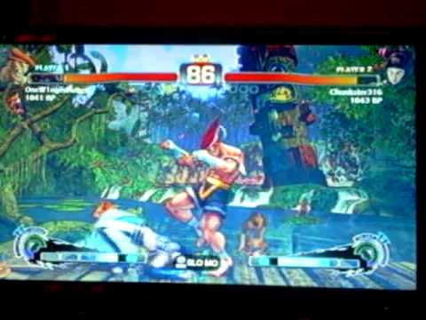 Super street fighter 4 Juri V Adon