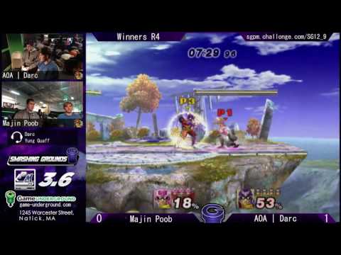 SG at GU 12.9: Majin POOB (Donkey Kong, Captain Falcon) vs Darc (Captain Falcon)