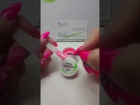 Video UV, LED barevný gel PASTELO SALMON PINK 5ml