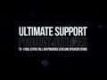 Ultimate Support Product Outlines - TS-110BL Extra Tall Air-Powered Speaker Stand with Leveling Leg