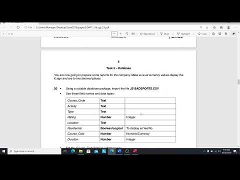 IGCSE ICT  May/June 2016  PAPER 2