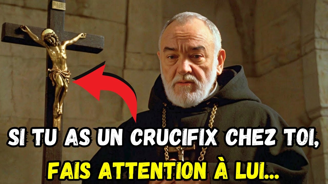 ⚠️ Père Pio avertit : Voici ce qui arrivera à ceux qui ont une croix chez eux