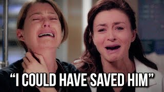 Meredith &amp; Amelia argue about Derek |  11X23