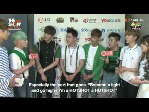 [ENG SUB] 150707 The Show Warm-up Time - HOTSHOT Cut