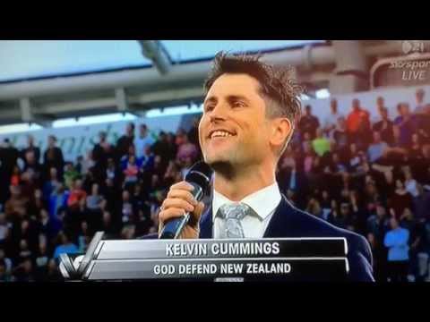 New Zealand National Anthem - Kelvin Cummings