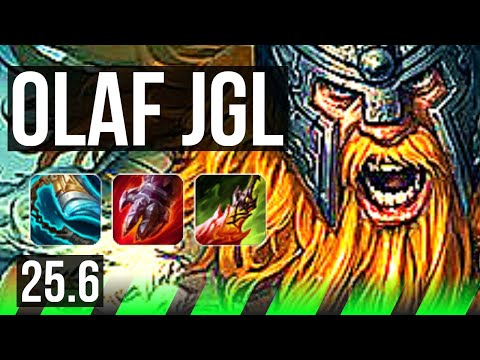 OLAF vs LEE SIN (JGL) | EUW Master | 25.6