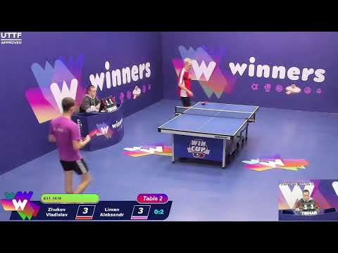 WINners CUP table 2  18.11 Zhukov Vladislav - Liman Aleksandr  19:00