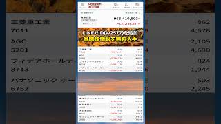 #日本株 #株初心者 #株式投資 #投資の勉強 #資産運用 #お金の勉強 #資産形成 #配当金活 #長期投資