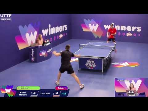 WINners CUP table 1 29.01 Badai Maksim - Tur Anton  17:00