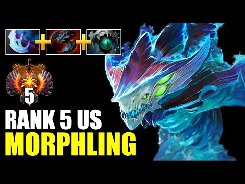 Rank 5 US "Bryle" Morphling with New Set | Morphling Dota 2 Gameplay