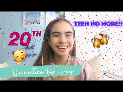 VLOG #1 QUARANTINE BIRTHDAY + MAKEUP ROUTINE | Raina Gabrielle