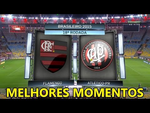 Melhores Momentos, Flamengo 3 x 2 Atlético Paranaense - Brasileirão 12/08/2015