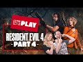 Let's Play Resident Evil 4 Remake PART 4 - KNIGHTMARE! RESIDENT EVIL 4 REMAKE PS5 GAMEPLAY
