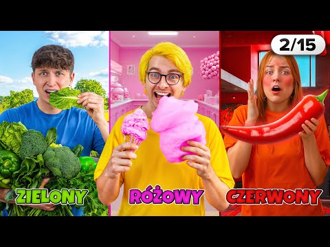 Koło Fortuny Decyduje Jaki Kolor Musimy Jeść Cały Dzień! (Finał 2/15)