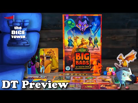 The Quest Kids: BIG BADS of Tolk's Cave - DT Preview with Mark & Anna Streed