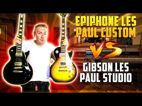 Epiphone Les Paul Custom VS Gibson Les Paul Studio