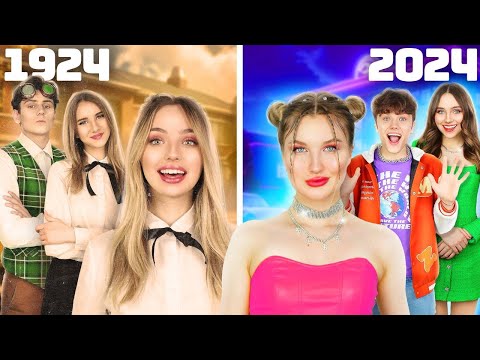 100 Years of Back to School! I Fell in Love With Girl From Past