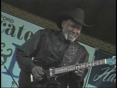 Sonny Rhodes amazing electric and lap steel blues guitarist from Texas