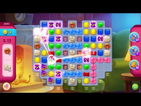 Homescapes Level 2593 Very Hard (No boosters) / Уровень 2593 Очень Сложный (Без бустеров) 11.05.202