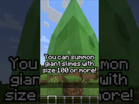 manfredganmor - How To Summon Giant Slimes in Minecraft 1.19 #shorts #minecraft