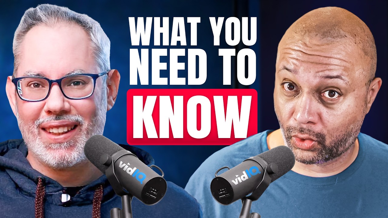 YouTube's Creator Liaison Rene Ritchie explains inauthentic content on vidIQ TubeTalk