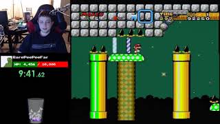 Breakfast Kaizo World Part 1 - Fun with shells and a fat Mario