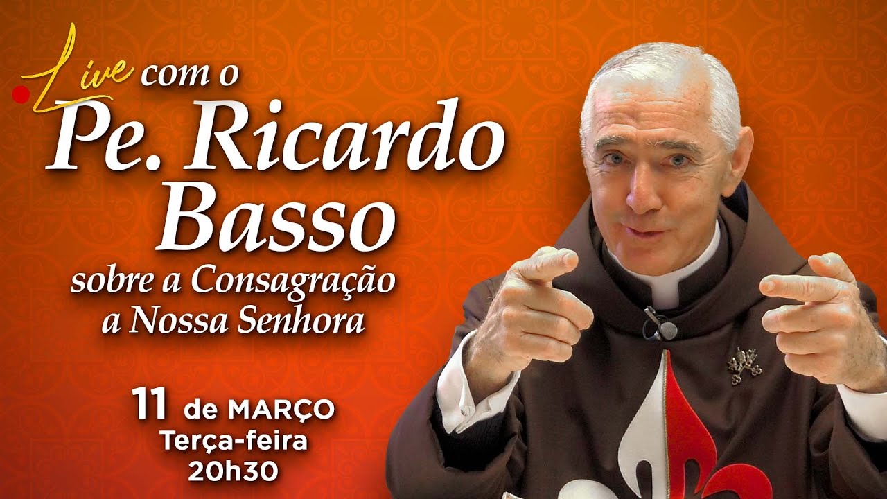LIVE - Perguntas e Respostas sobre a Consagração a Nossa Senhora - Pe. Ricardo Basso