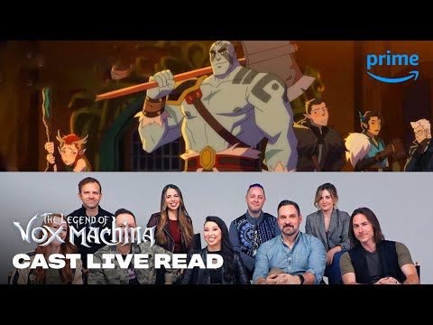 NYCC Live Read with Animation | The Legend of Vox Machina | Prime Video