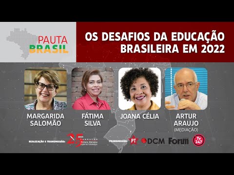#aovivo | Os desafios da Educação brasileira em 2022 | Pauta Brasil