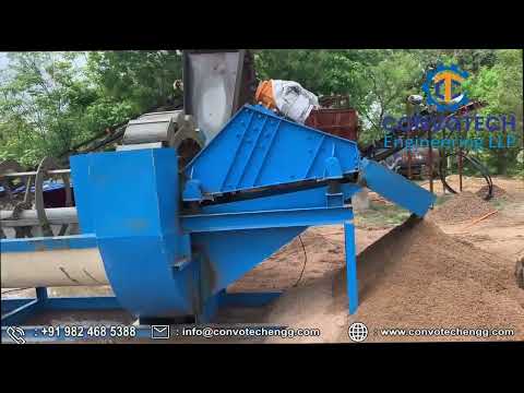 Bucket Wheel Sand Classifier With Washing Plant