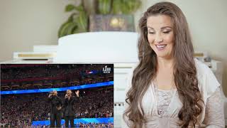 Vocal Coach Reacts to Chloe &amp; Halle Singing America the Beautiful