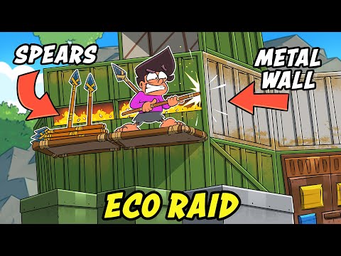 I Found A NEW WAY To Eco Raid into this SECRET LOOT Room in Rust!!!