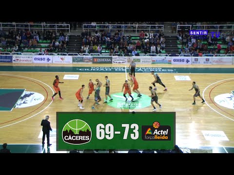 Resumen: Cáceres Patrimonio de la Humanidad - Actel Força Lleida [LEB Oro 15/16]