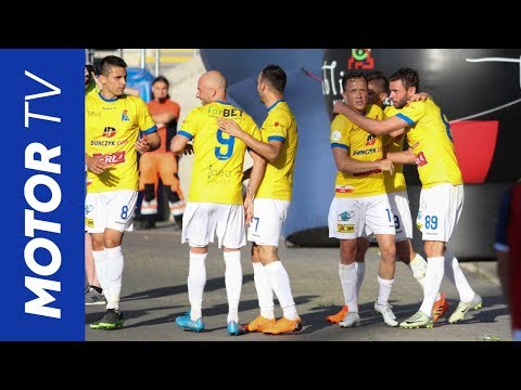 Bramka z meczu Motor Lublin - Avia Świdnik 1:0