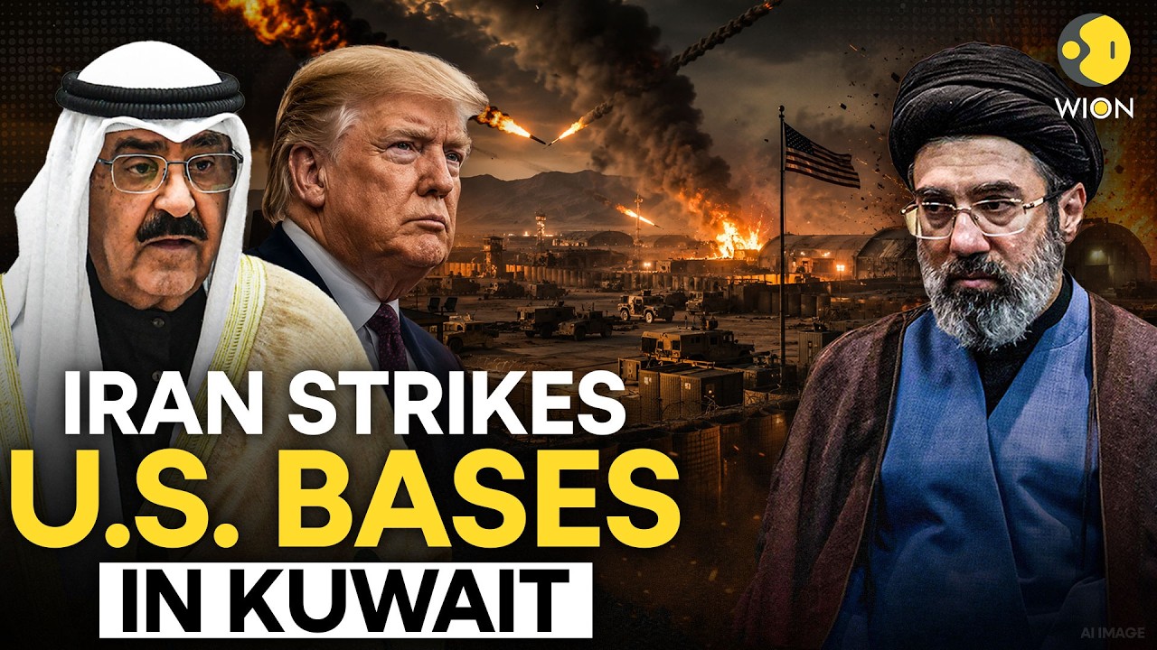 US-Iran War LIVE: Iran Bombs US Base in Kuwait | US-Iran War Deepens, Region on Edge | WION