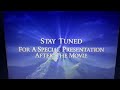 Stay Tuned For A Special Presentation After The Movie Who Let The Dogs Out Version