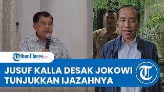 Sebut Isu Ijazah Sangat Sensitif, JK Beri Saran agar Jokowi Akhiri Polemik dengan Tunjukan Ijazah