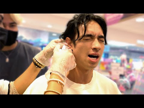 NSB Gets Their Ears Pierced **HILARIOUS**