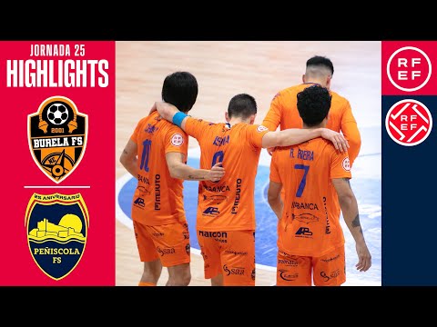 Resumen #PrimeraDivisiónFS CD Burela FS 5-2 Servigroup Peñíscola | Jornada 25